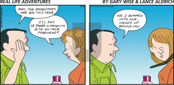 Real Life Adventures on Wednesday July 9, 2025 Comic Strip