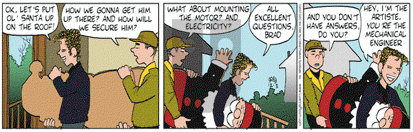 Luann - Monday December 3, 2007 Comic Strip