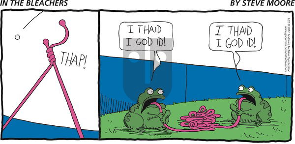 In the Bleachers on Sunday July 23, 2017 Comic Strip