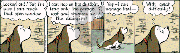 Fred Basset on Tuesday February 7, 2012 Comic Strip