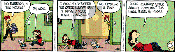 The Buckets on Friday September 13, 2013 Comic Strip