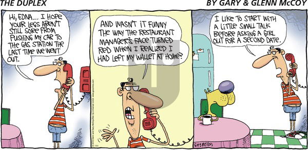 The Duplex on Sunday July 31, 2016 Comic Strip