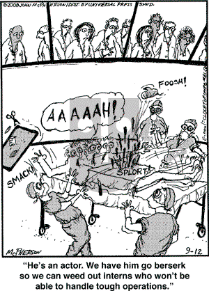 Close to Home on Friday September 12, 2008 Comic Strip