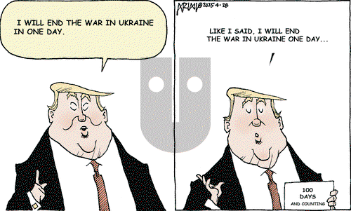 Robert Ariail on Monday April 28, 2025 Comic Strip