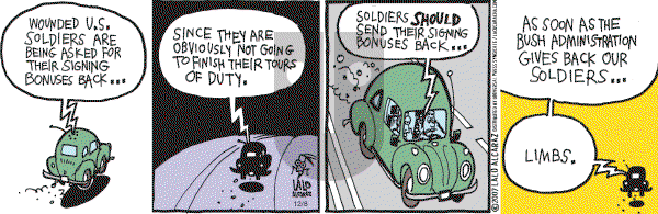 La Cucaracha on Saturday December 8, 2007 Comic Strip