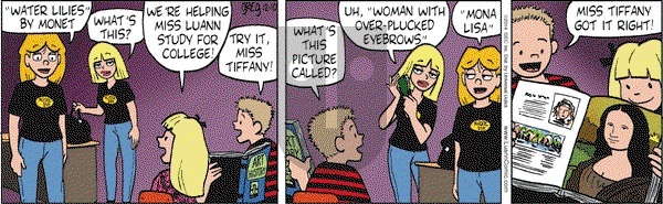 Luann on Wednesday December 10, 2014 Comic Strip