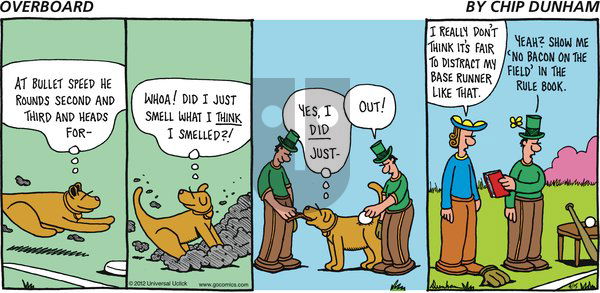 Overboard on Sunday April 15, 2012 Comic Strip