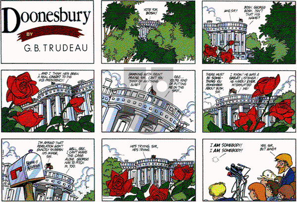 Doonesbury on Sunday June 19, 1988 Comic Strip