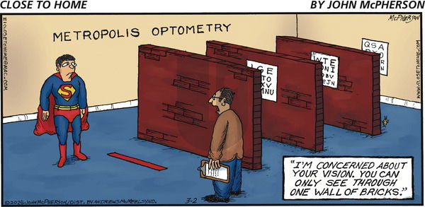 Close to Home on Sunday March 2, 2025 Comic Strip