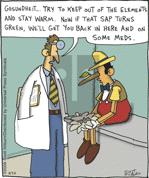 The Argyle Sweater on Tuesday April 14, 2009 Comic Strip