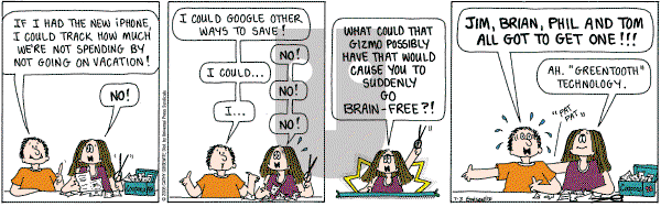 Cathy Classics - Thursday July 3, 2008 Comic Strip