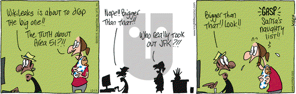 The Knight Life on Monday December 13, 2010 Comic Strip