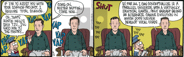 Monty on Wednesday April 12, 2017 Comic Strip