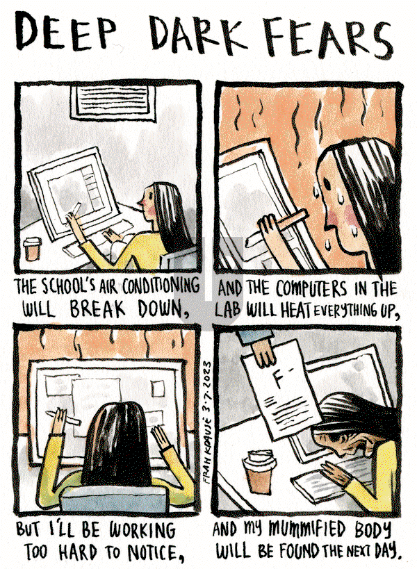 Deep Dark Fears on Monday July 24, 2023 Comic Strip
