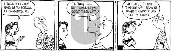 The Buckets on Monday August 27, 2007 Comic Strip