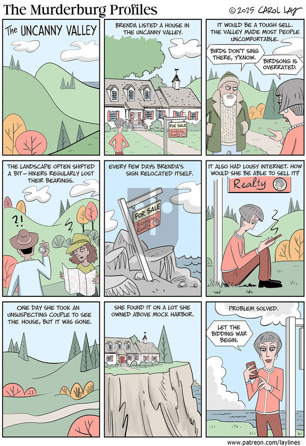Lay Lines on Monday May 5, 2025 Comic Strip