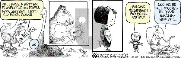 Non Sequitur - Saturday October 25, 2008 Comic Strip