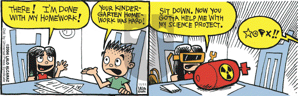 La Cucaracha on Thursday November 11, 2004 Comic Strip