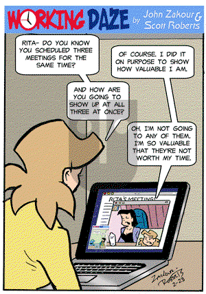 Working Daze - Friday February 23, 2024 Comic Strip
