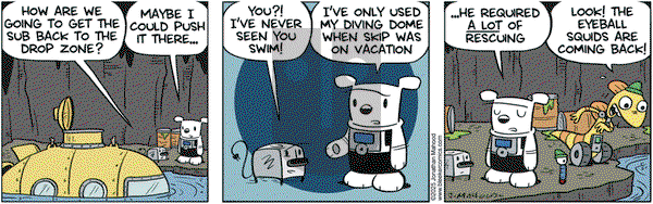 Bleeker: The Rechargeable Dog on Thursday March 27, 2025 Comic Strip