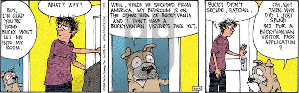 Get Fuzzy on Saturday November 15, 2008 Comic Strip