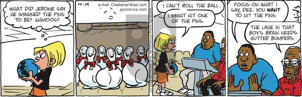 Cleats on Saturday April 19, 2008 Comic Strip