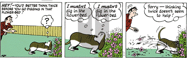 Fred Basset on Tuesday January 27, 2004 Comic Strip