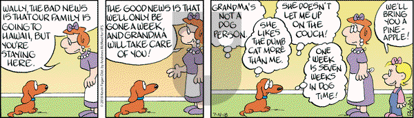 Drabble on Saturday July 14, 2018 Comic Strip