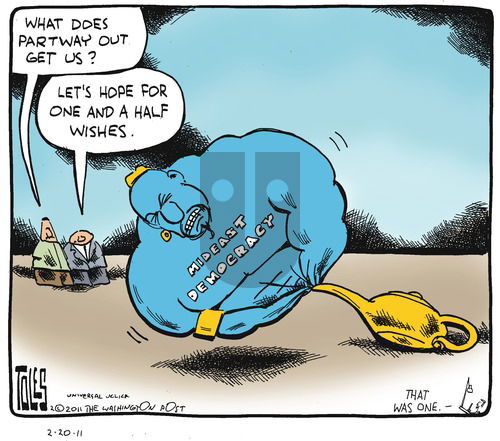Tom Toles on Sunday February 20, 2011 Comic Strip