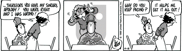 Rose is Rose on Monday April 18, 1988 Comic Strip