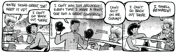 JumpStart on Tuesday October 8, 2002 Comic Strip