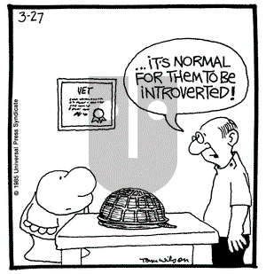 Ziggy on Wednesday March 27, 1985 Comic Strip