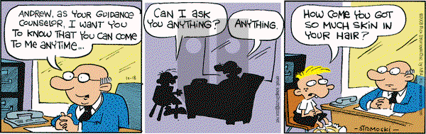 Soup to Nutz - Old on Saturday October 18, 2008 Comic Strip