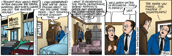 For Better or For Worse - Saturday April 15, 2006 Comic Strip