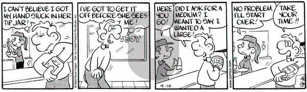 Drabble on Saturday September 10, 2005 Comic Strip