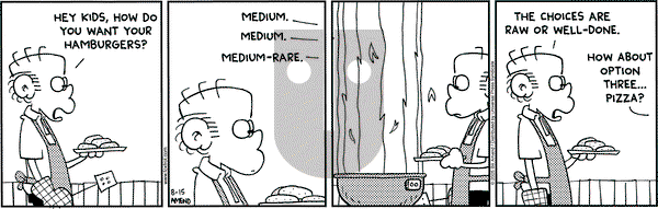 FoxTrot on Monday August 15, 2005 Comic Strip