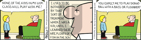 The Born Loser on Friday February 7, 2014 Comic Strip