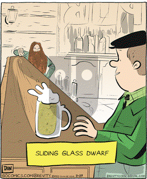 Brevity on Friday February 27, 2015 Comic Strip