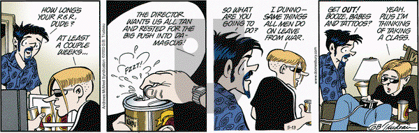 Doonesbury on Tuesday May 13, 2025 Comic Strip