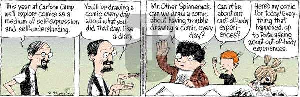Cul de Sac on Thursday August 4, 2011 Comic Strip