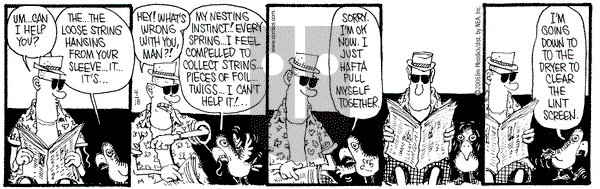 Monty on Wednesday April 19, 2006 Comic Strip