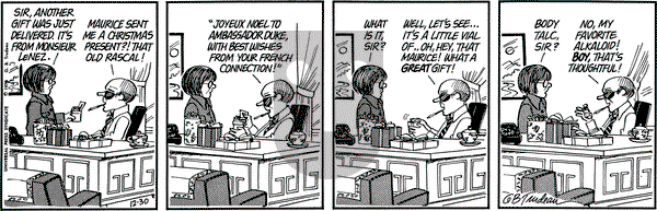 Doonesbury on Thursday December 30, 1976 Comic Strip
