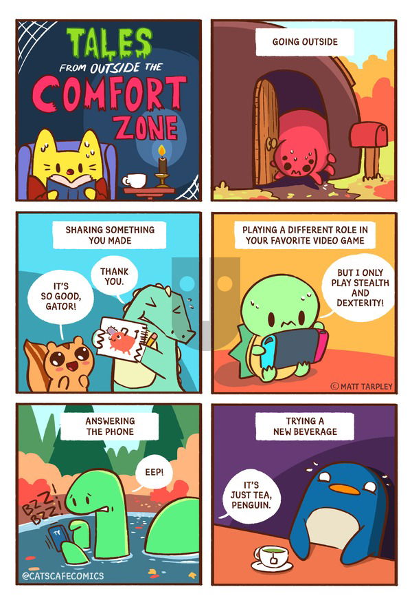 Cat's Cafe on Sunday October 23, 2022 Comic Strip