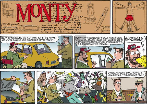 Monty on Sunday October 9, 2016 Comic Strip