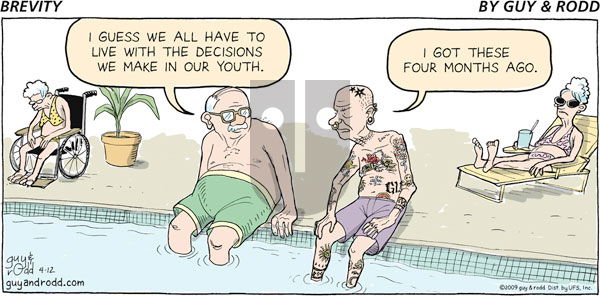 Brevity on Sunday April 12, 2009 Comic Strip