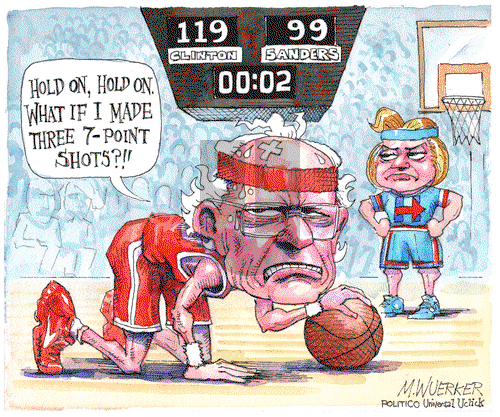 Matt Wuerker on Tuesday June 7, 2016 Comic Strip