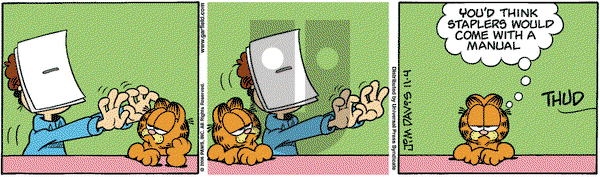 Garfield on Saturday November 4, 2006 Comic Strip