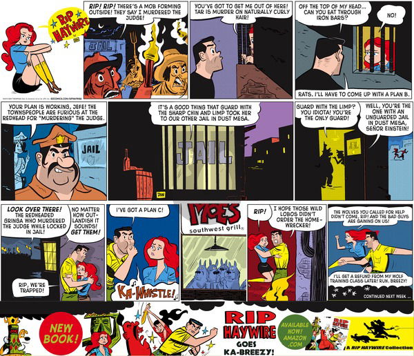 Rip Haywire on Sunday May 31, 2015 Comic Strip