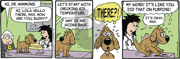 Lola on Friday October 20, 2017 Comic Strip