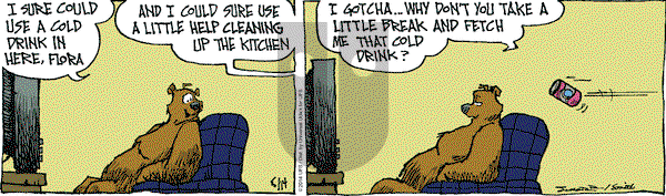 The Grizzwells on Wednesday May 14, 2014 Comic Strip